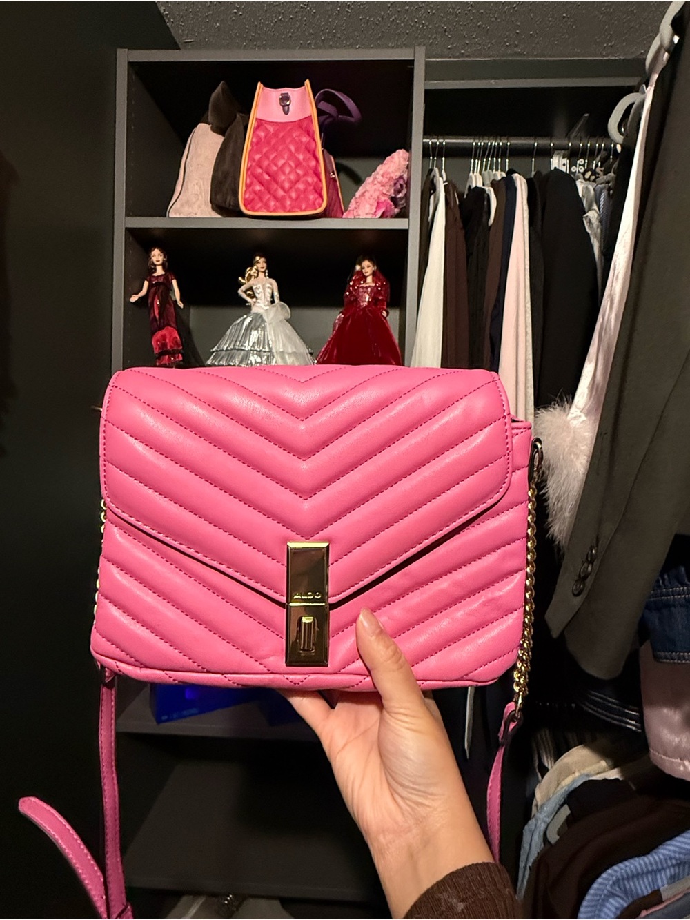 2/$40 💕 aldo pink crossbody